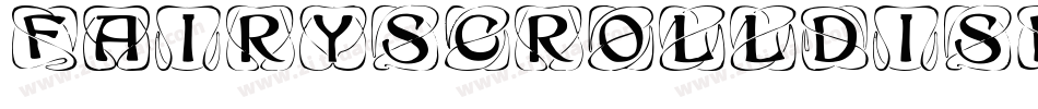 FairyScrollDisplay Italic字体转换